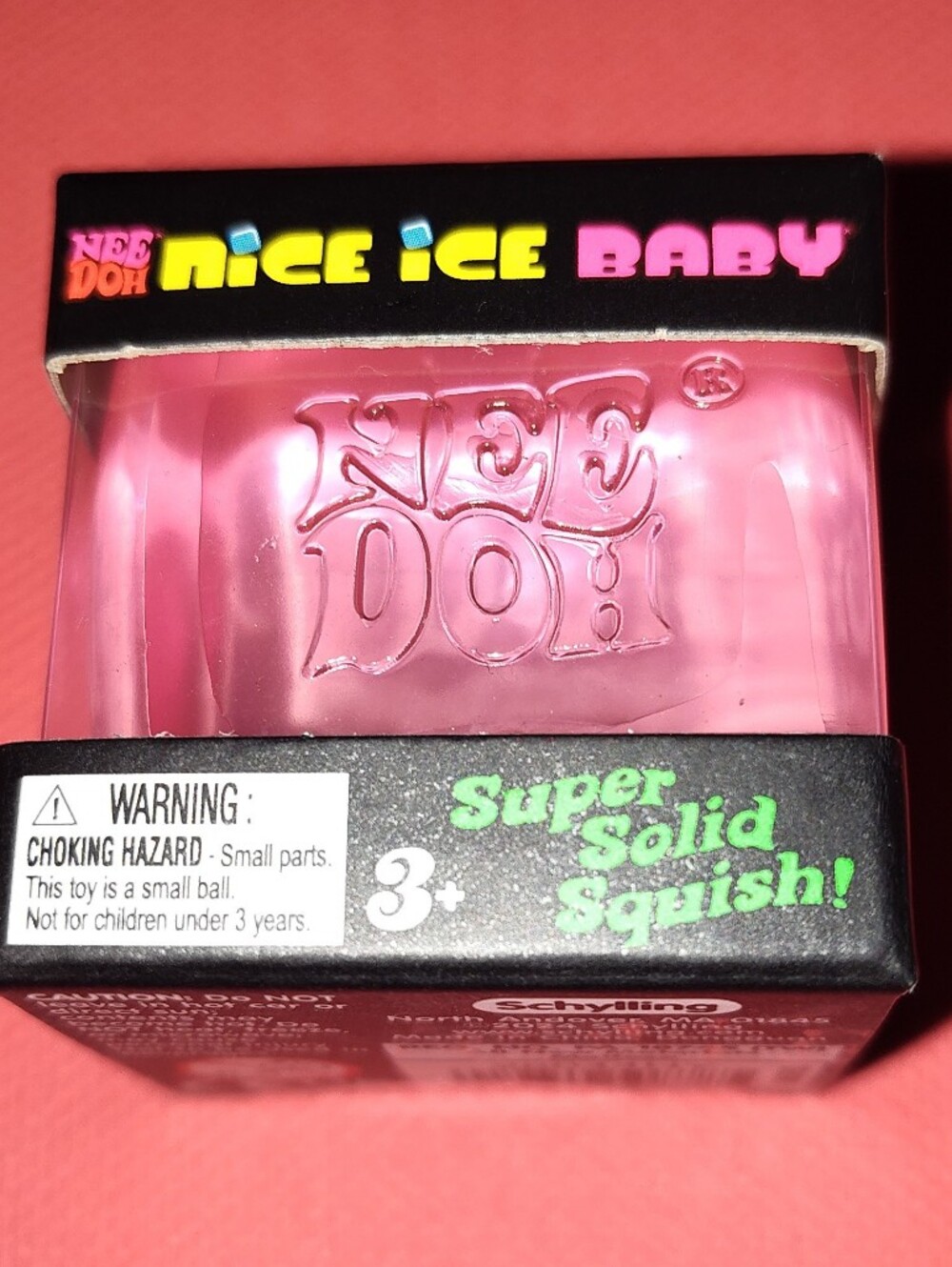 Authentic NeeDoh Nice Ice Baby- Pink